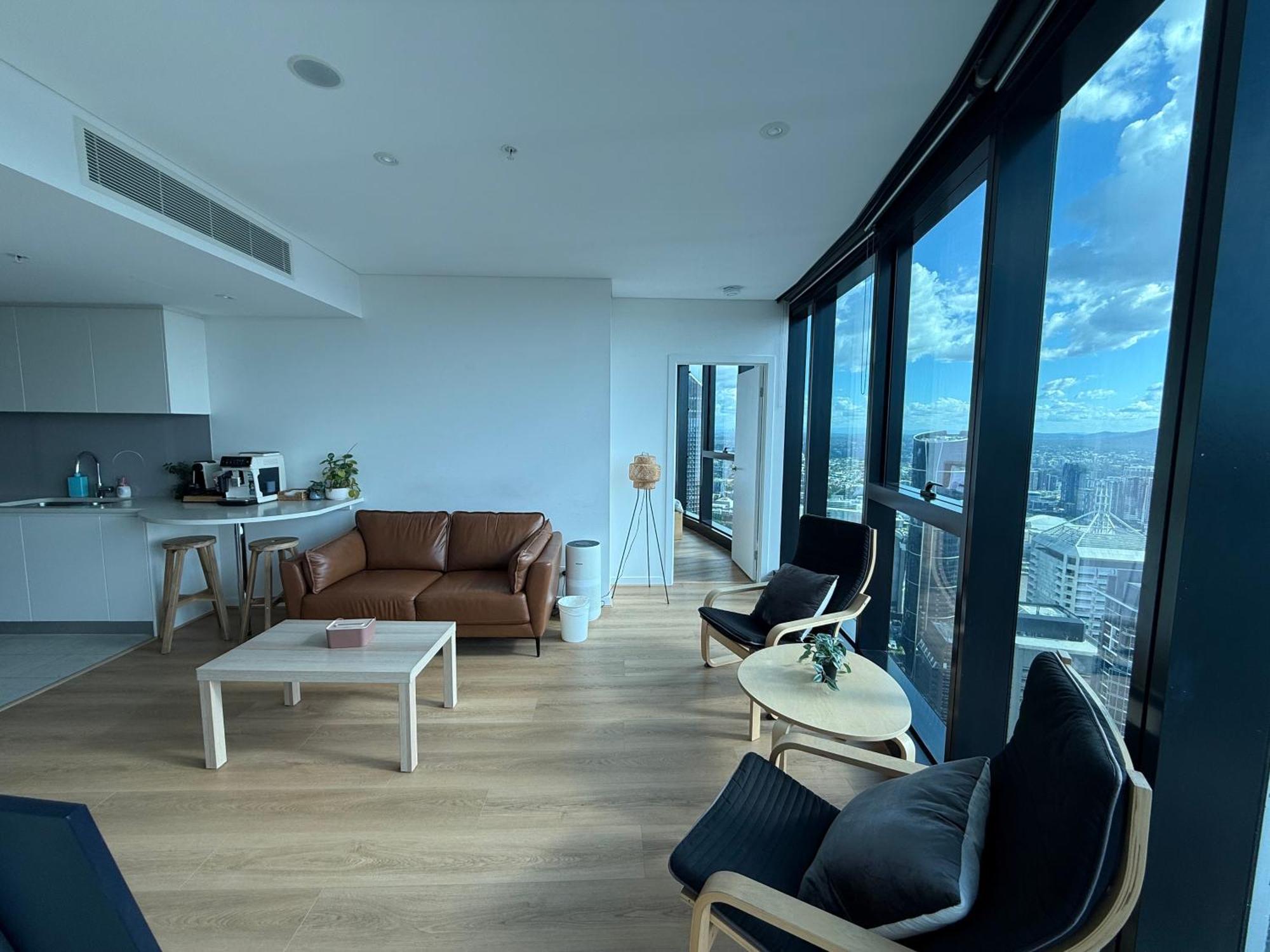 Amazing Views 60Th Level Skytower 3 Bedrooms Brisbane Bagian luar foto